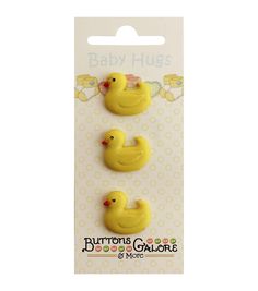 Buttons Galore & More Ducky #121 Baby Hugs Collection